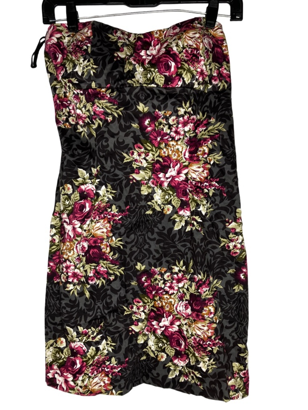 Ixia ModCloth VTG floral bodycon dress L